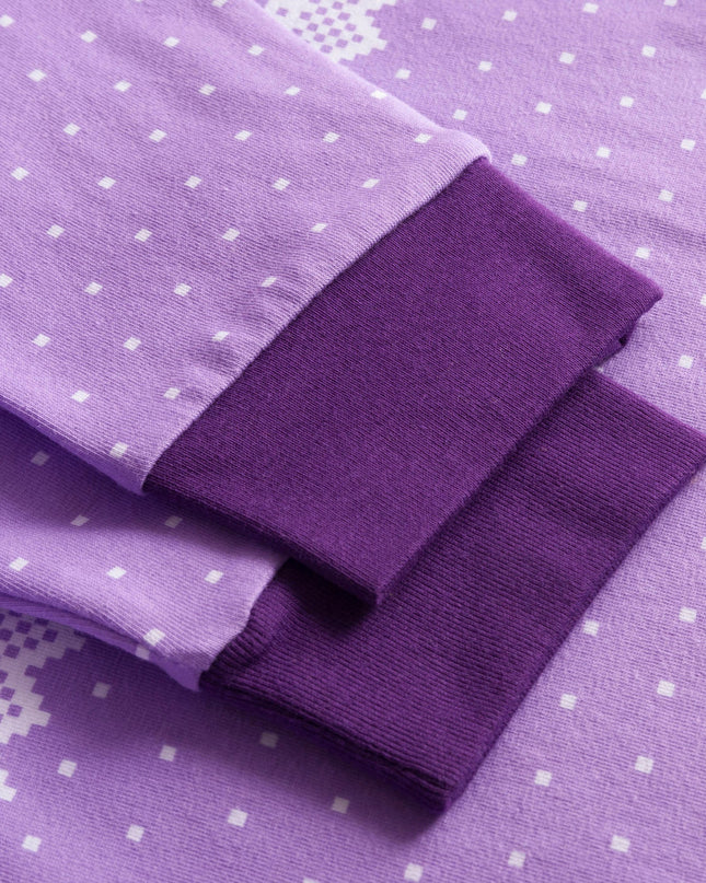 Marius Purple Family Pyjamas
