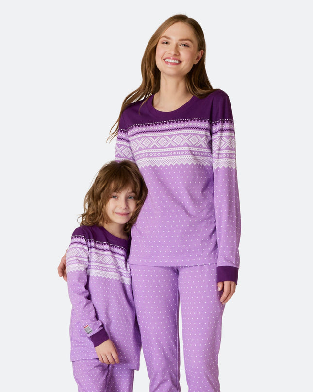 Marius Purple Family Christmas Pajama Set
