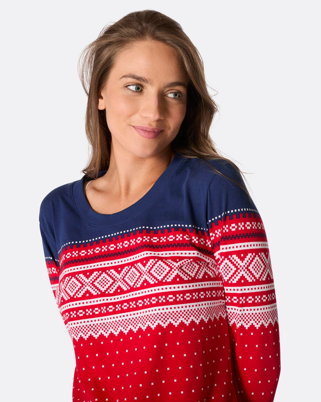 Marius Red Family Pajamas - Perfect for Holiday Gatherings