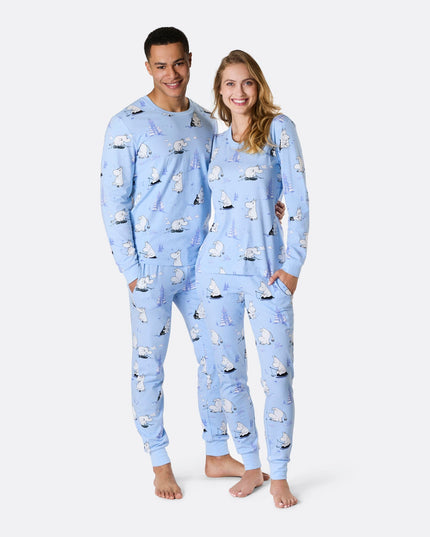 Damen-Mumintroll-Pyjama