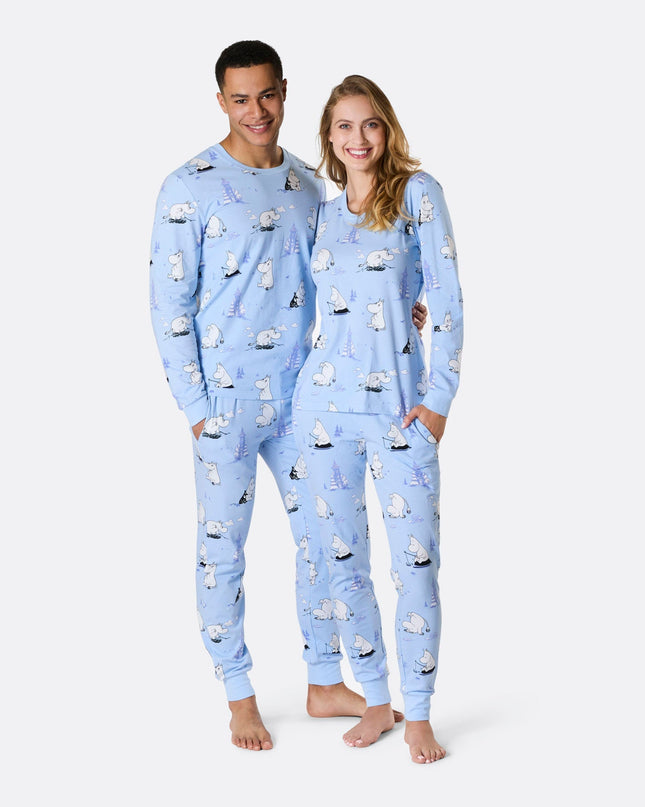 Damen-Mumintroll-Pyjama