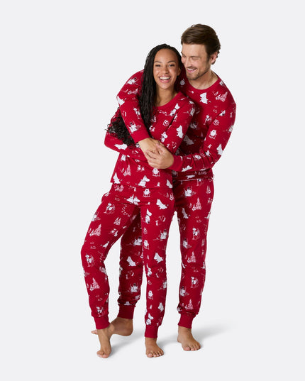 Women's Moomin Christmas Pajamas