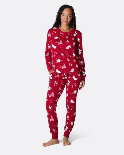 Women's Moomin Christmas Pajamas