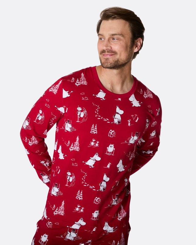 Men's Moomin Christmas Pajamas