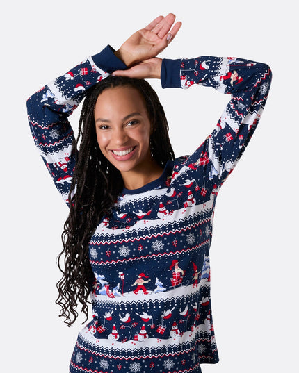 Christmas Scenery Family Pyjamas