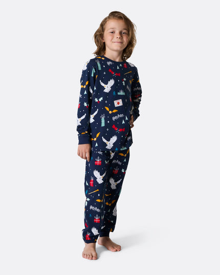 Blauer Harry-Potter-Pyjama für Kinder