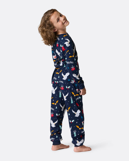 Blauer Harry-Potter-Pyjama für Kinder