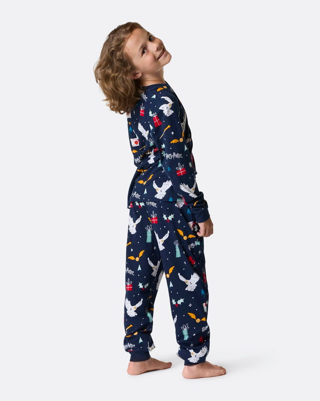 Blauer Harry-Potter-Pyjama für Kinder