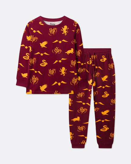 Roter Harry-Potter-Pyjama für Kinder