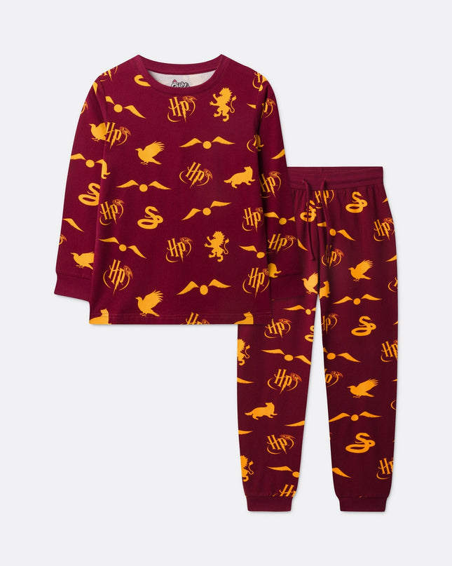 Roter Harry-Potter-Pyjama für Kinder