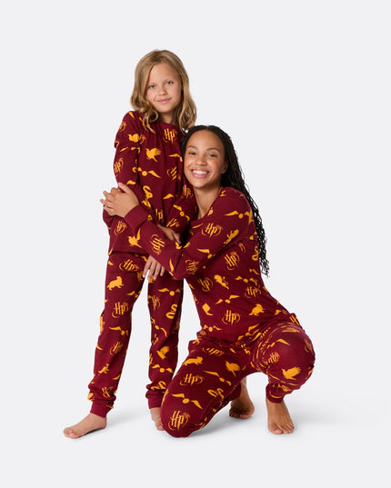 Roter Harry-Potter-Pyjama für Damen