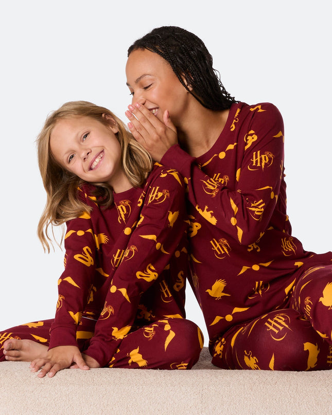 Roter Harry-Potter-Pyjama für Kinder