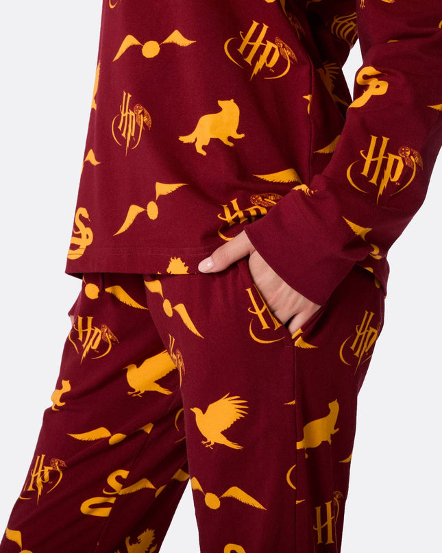 Women's Red Harry Potter Pyjamas
