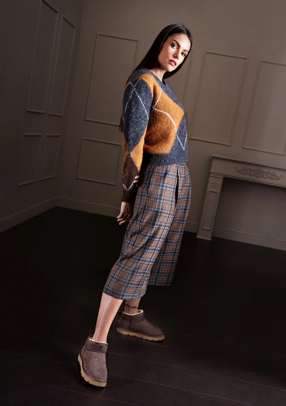 Grünland Extra kurze Damenstiefel - Marrone | Stilvoller Winterkomfort