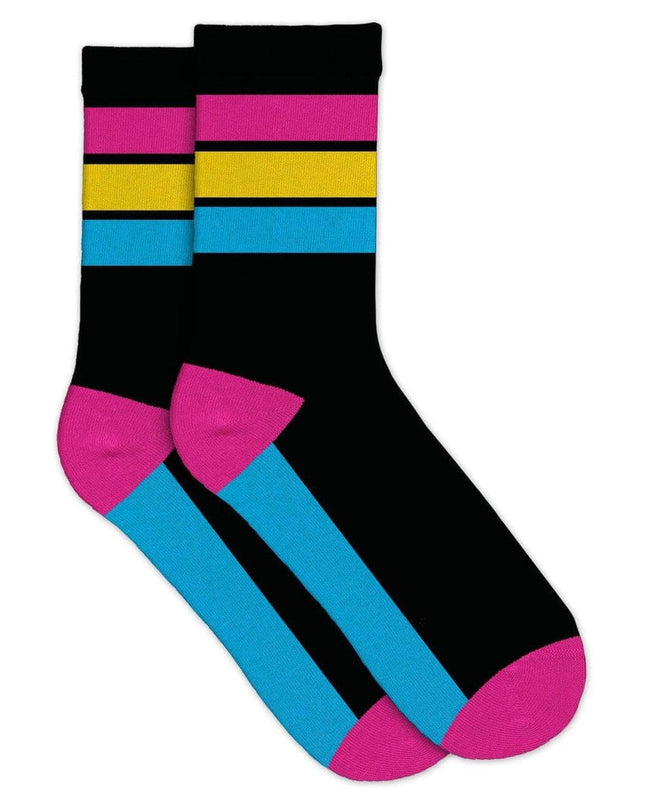 Pansexual Flag Socks (Fits Sizes 8-12M |  7-11W)