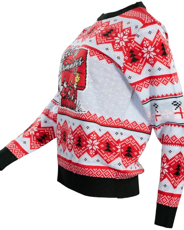 Peanuts Haus – Alle Verzierungen – Hässlicher Weihnachtspullover