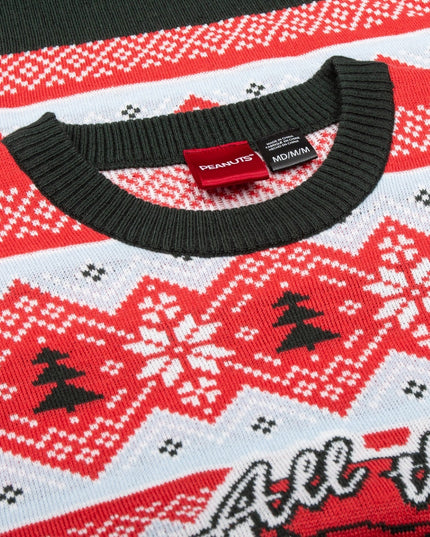 Peanuts Haus – Alle Verzierungen – Hässlicher Weihnachtspullover