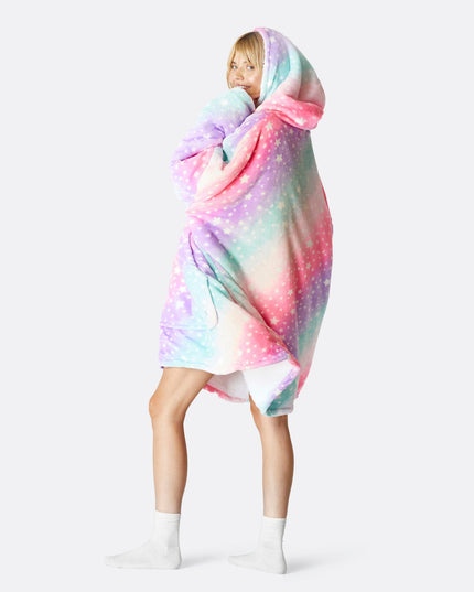 Pink Rainbow HappyHoodie