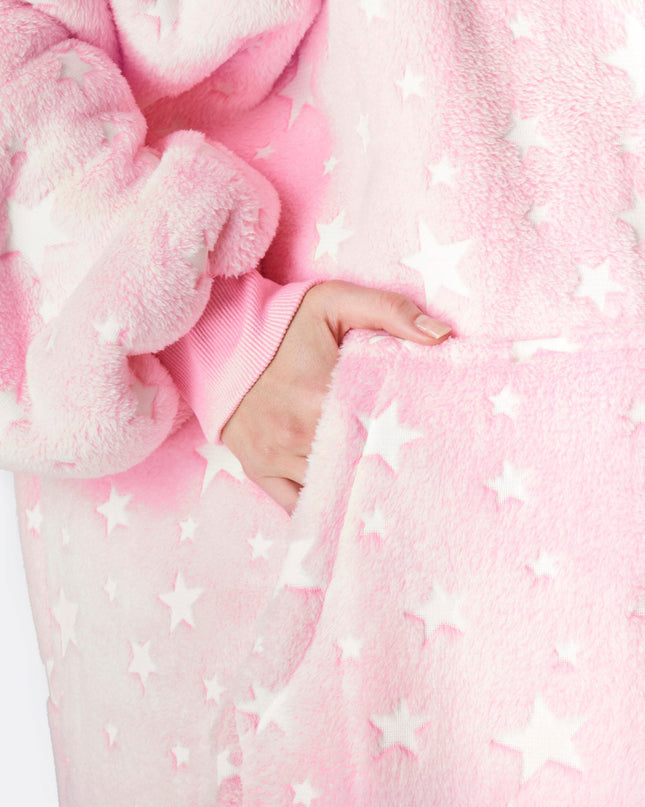 HappyHoodie Pink Stars für Ostern für Männer und Frauen