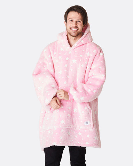 Pink Stars HappyHoodie