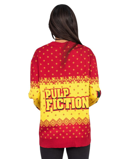 Pulp Fiction Merry Xmas Again Ugly Christmas Sweater