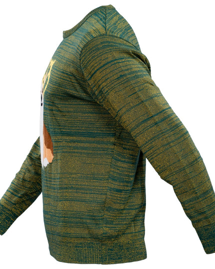 Queen Corgi Hundeliebhaber Hässlicher Weihnachtspullover