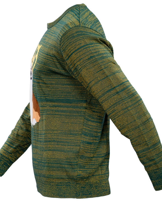 Queen Corgi Hundeliebhaber Hässlicher Weihnachtspullover