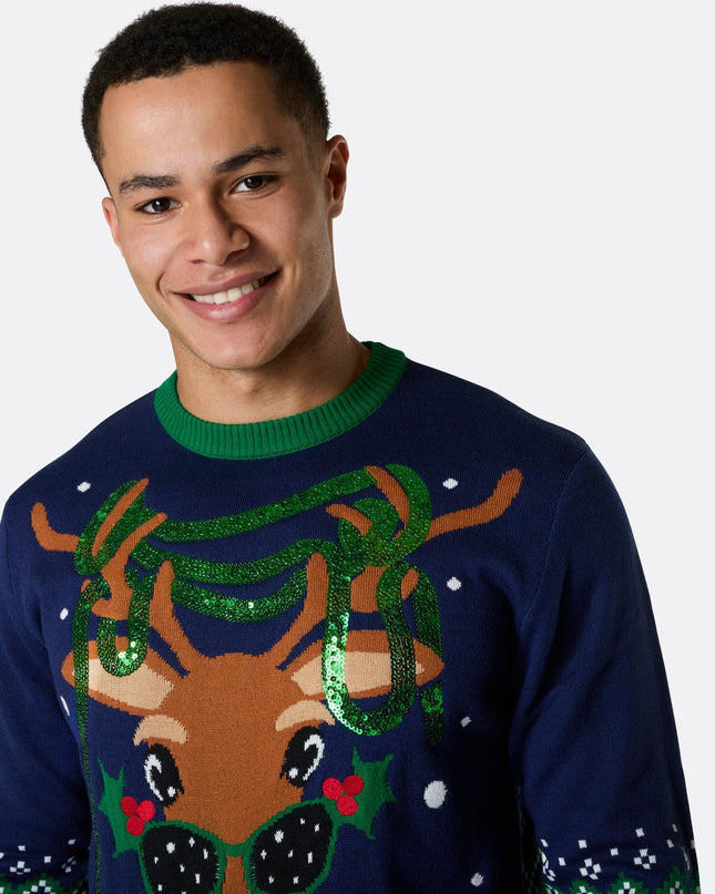 Men's Rudolph Christmas Sweater