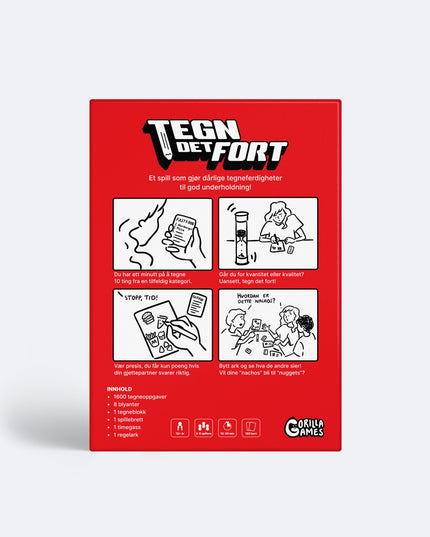 Draw It Fast Brettspiel – Osterspaß