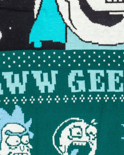 Women's Rick and Morty "Aww Geez, Rick" Ugly Sweater