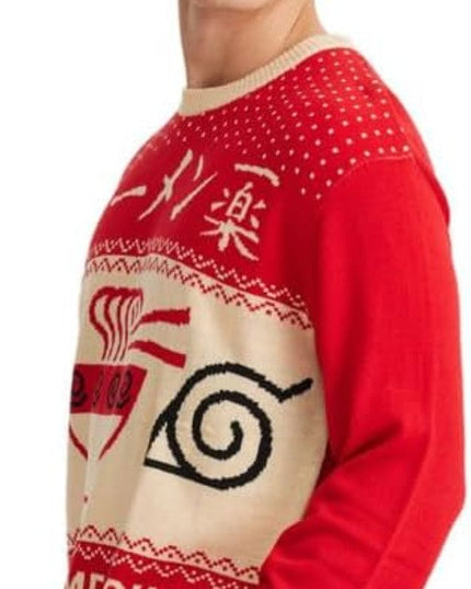 Ripple Junction Naruto Ramen Bowl Ugly Sweater