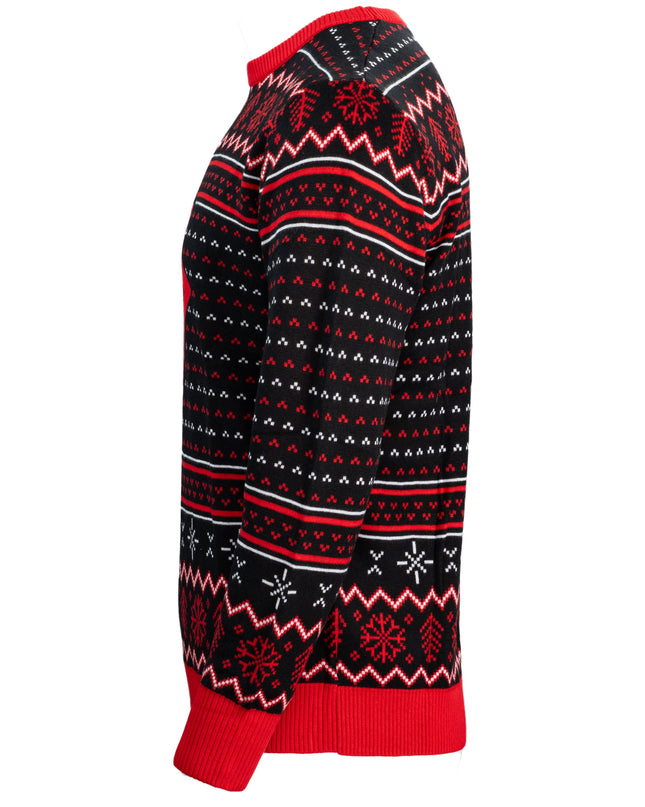 Rolling Stones Lippen und Zunge Hässlicher Weihnachtspullover