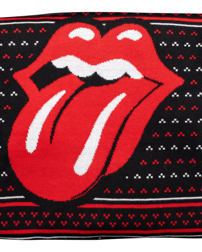 Rolling Stones Lippen und Zunge Hässlicher Weihnachtspullover