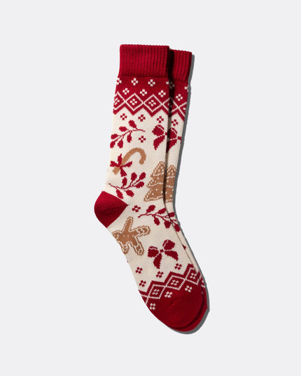 Lebkuchen-Weihnachtsstricksocken