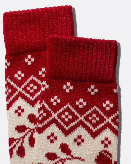 Lebkuchen-Weihnachtsstricksocken