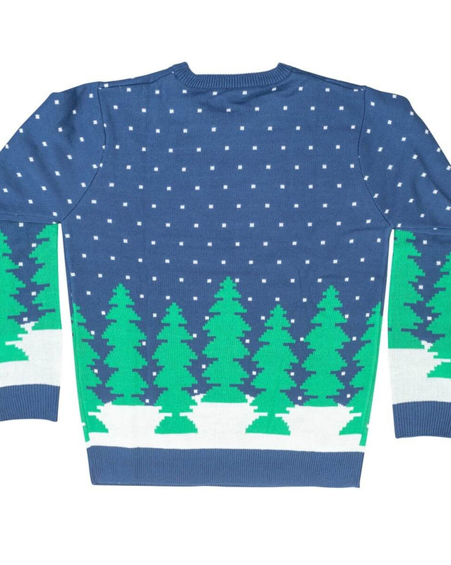 Weihnachtsmann, der in den Schornstein kackt – hässlicher Weihnachtspullover