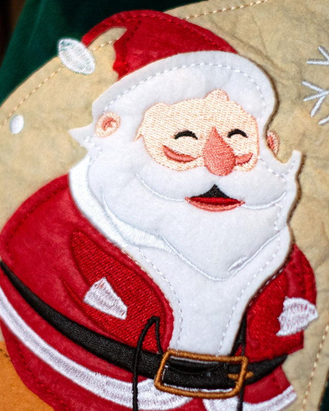 Weihnachtsmann-Partner-Familien-Weihnachtsstrumpf