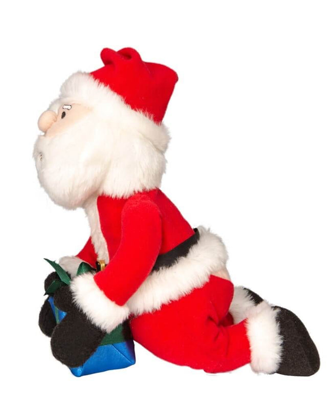 Animated Santa Tootin' Plush Toy