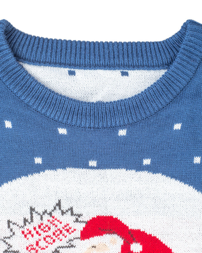 Weihnachtsmann, der in den Schornstein kackt – hässlicher Weihnachtspullover