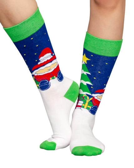 Weihnachtssocken mit dem Motiv „Santa's Butt Crack“ für Erwachsene