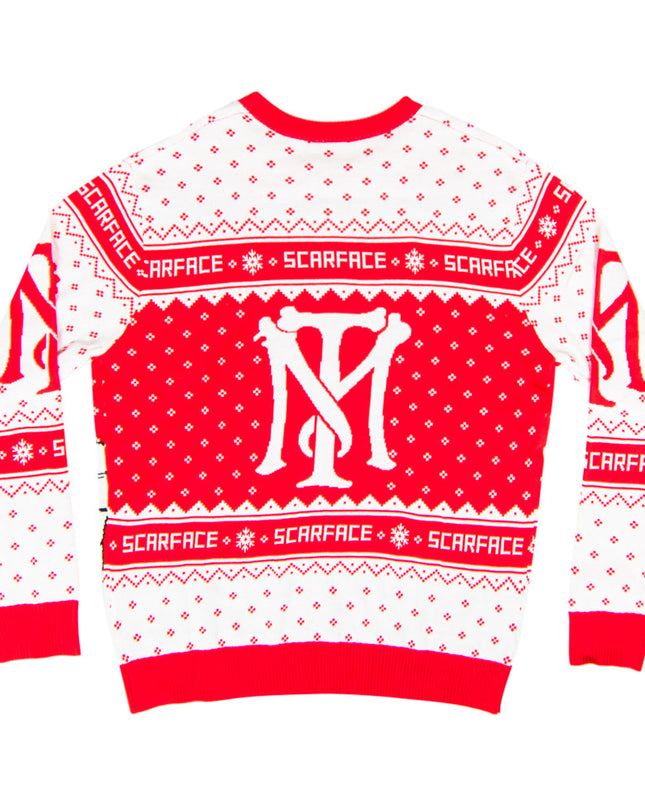 Scarface Tony Montana Hässlicher Weihnachtspullover für Männer und Frauen