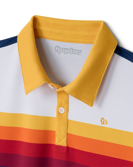 Boy's Slice of Sunset Golf Polo