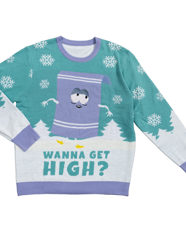 South Park Towelie Red Eyes Sweater