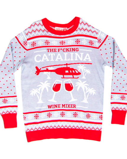 Step Brothers Catalina Wine Mixer Ugly Christmas Sweater