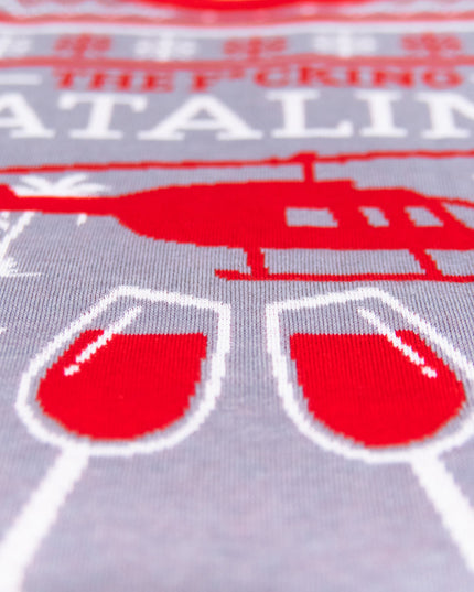 Step Brothers Catalina Wine Mixer Ugly Christmas Sweater