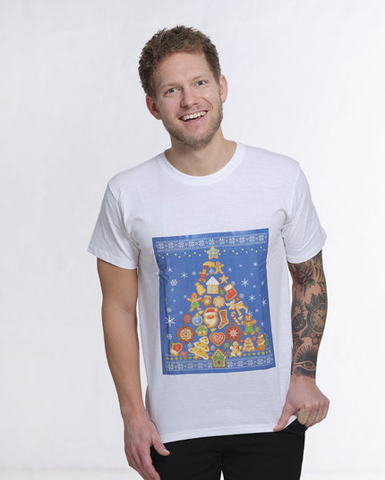 Gemusterter Weihnachtspullover