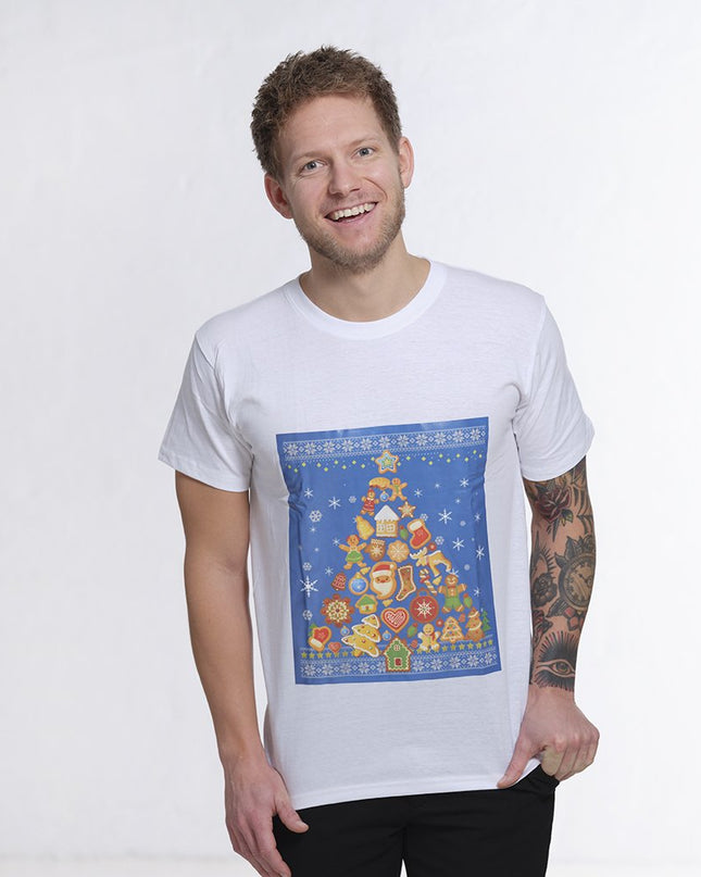 Gemusterter Weihnachtspullover