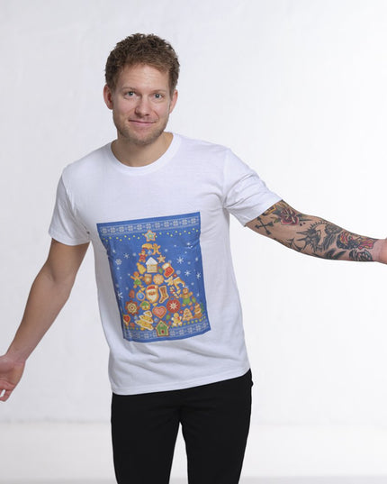 Gemusterter Weihnachtspullover