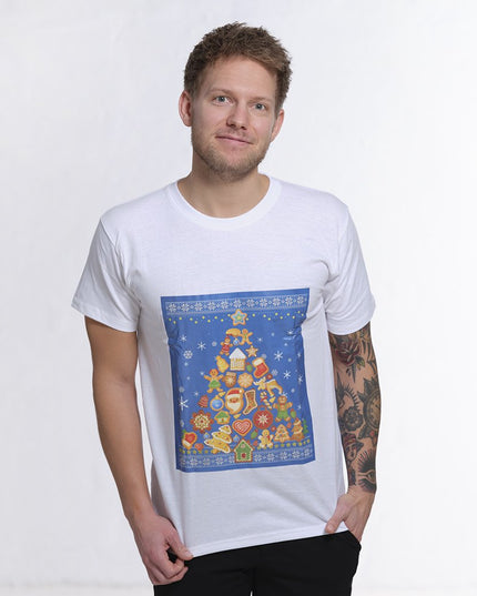 Gemusterter Weihnachtspullover