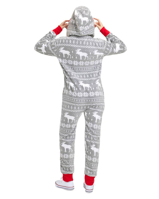 Women's Grey Moose Jumpsuit